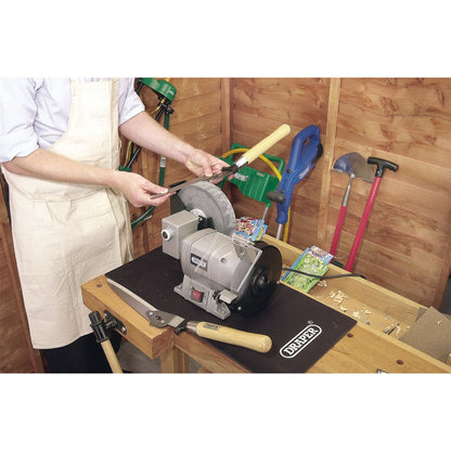 Draper 78456 Wet and Dry Bench Grinder 250W Draper