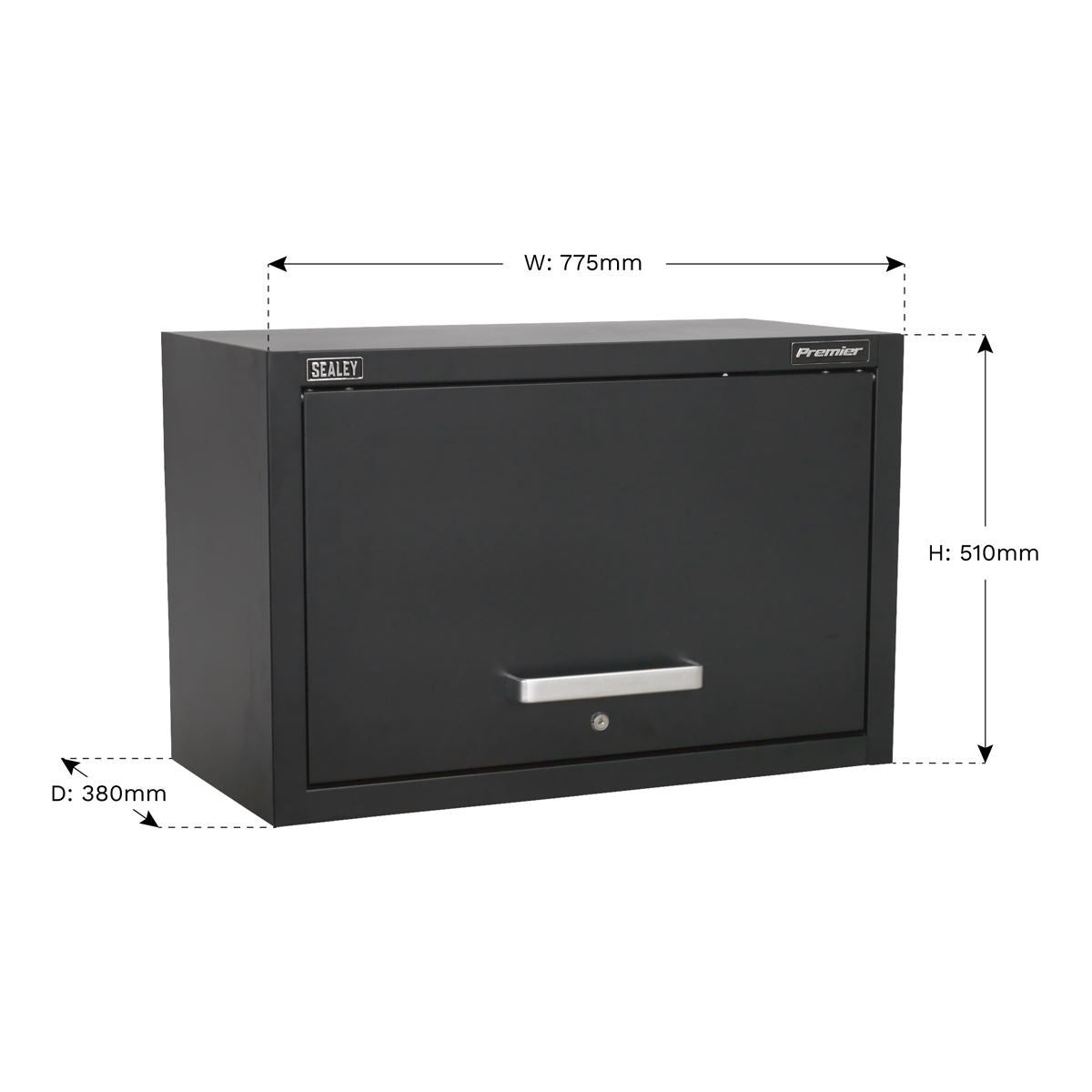 Sealey APMS13 Modular Wall Cabinet 775mm Heavy-Duty Sealey