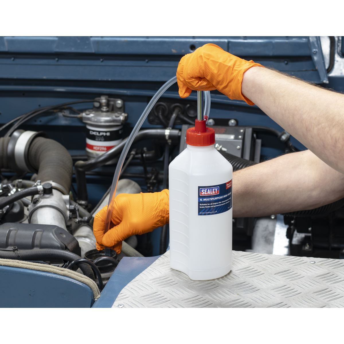 Sealey TP6804 Multipurpose Mini Pump 1L Sealey