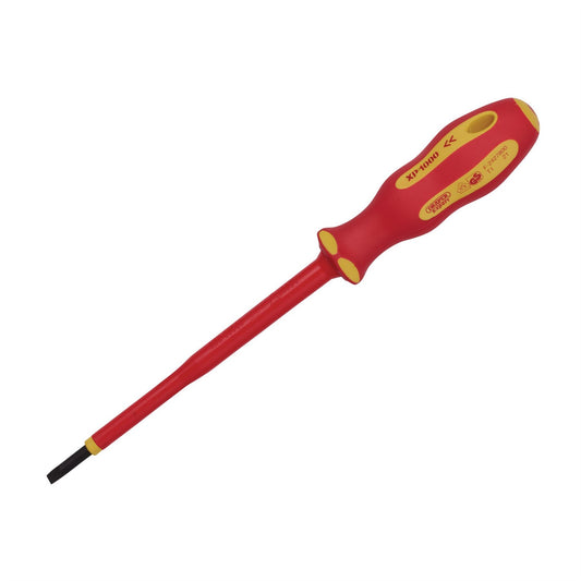 Draper 64413 XP1000® VDE Plain Slot Screwdriver 3.5 x 100mm Draper