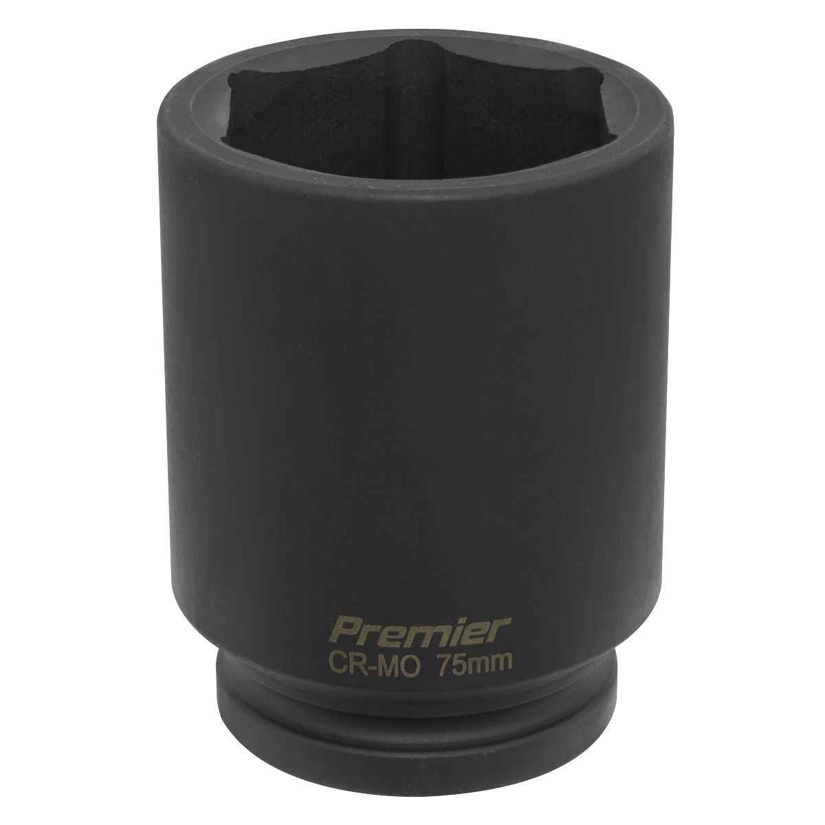 Sealey IS175D Impact Socket 75mm Deep 1"Sq Drive Sealey