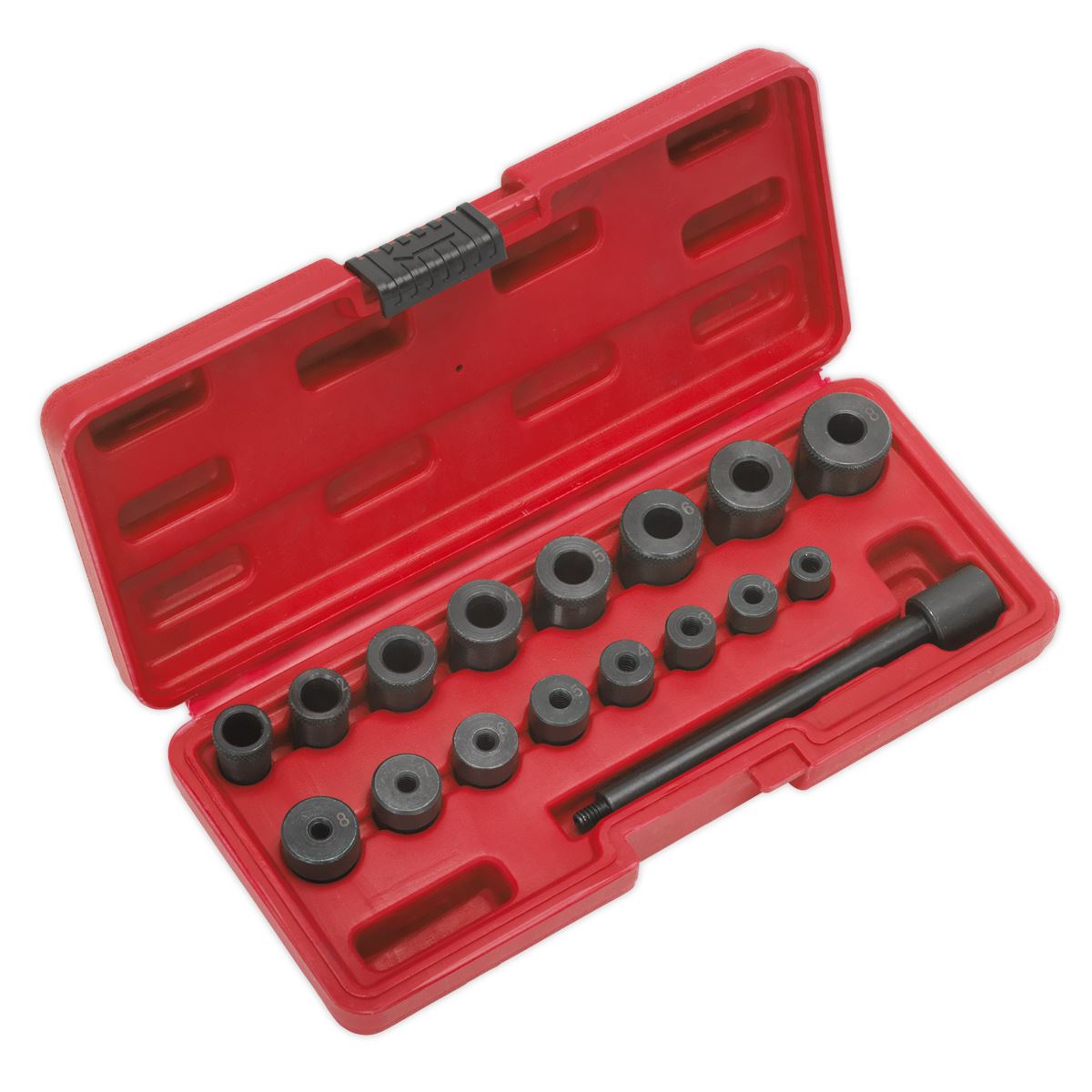 Sealey AK710 Universal Clutch Aligning Tool Set 17pc Sealey