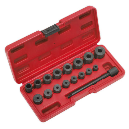 Sealey AK710 Universal Clutch Aligning Tool Set 17pc Sealey