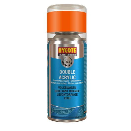 Hycote Volkswagen Brilliant Orange Double Acrylic Spray Paint 150Ml Xdvw501 Hycote
