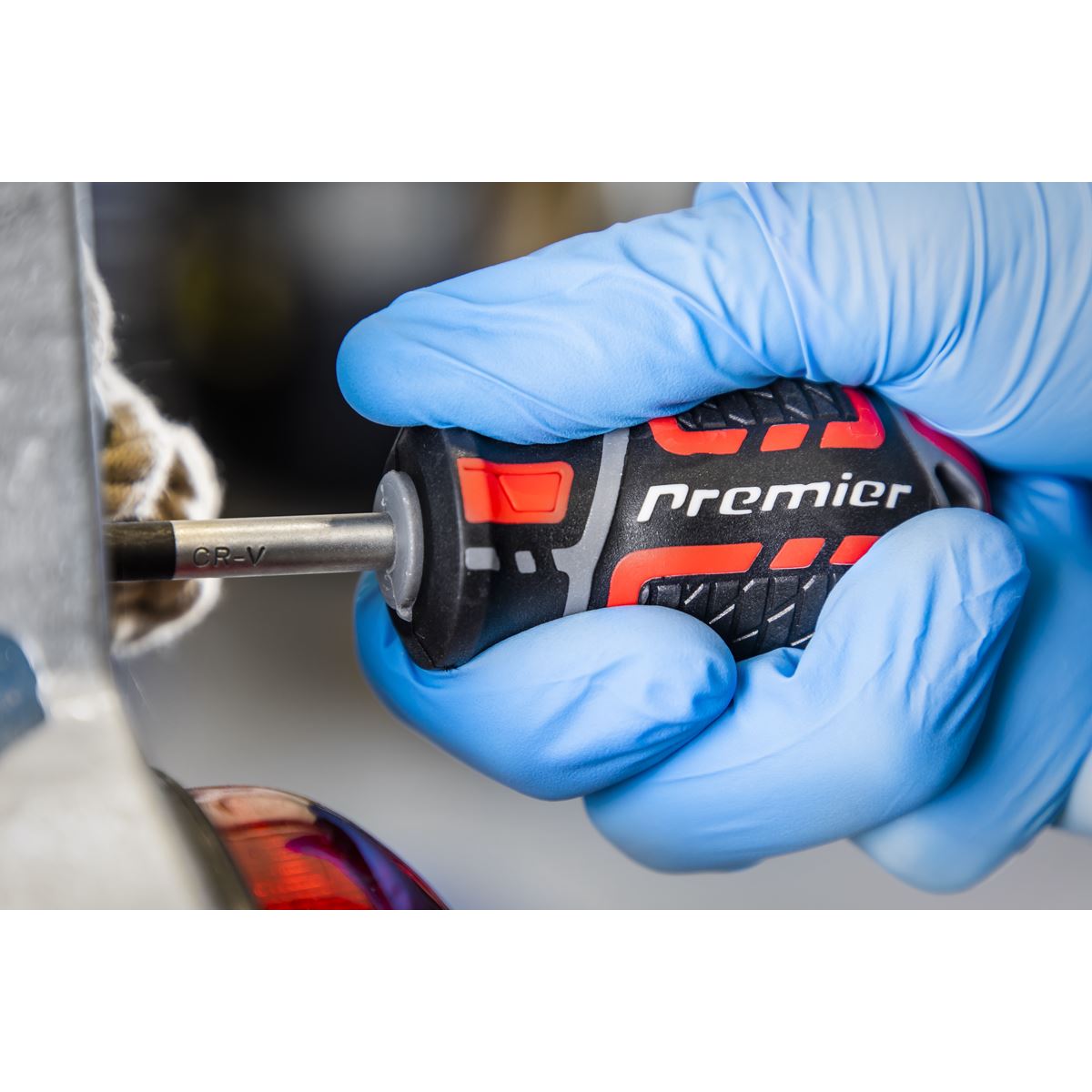 Sealey AK4328 Screwdriver Set 3pc GripMAX® Stubby Sealey