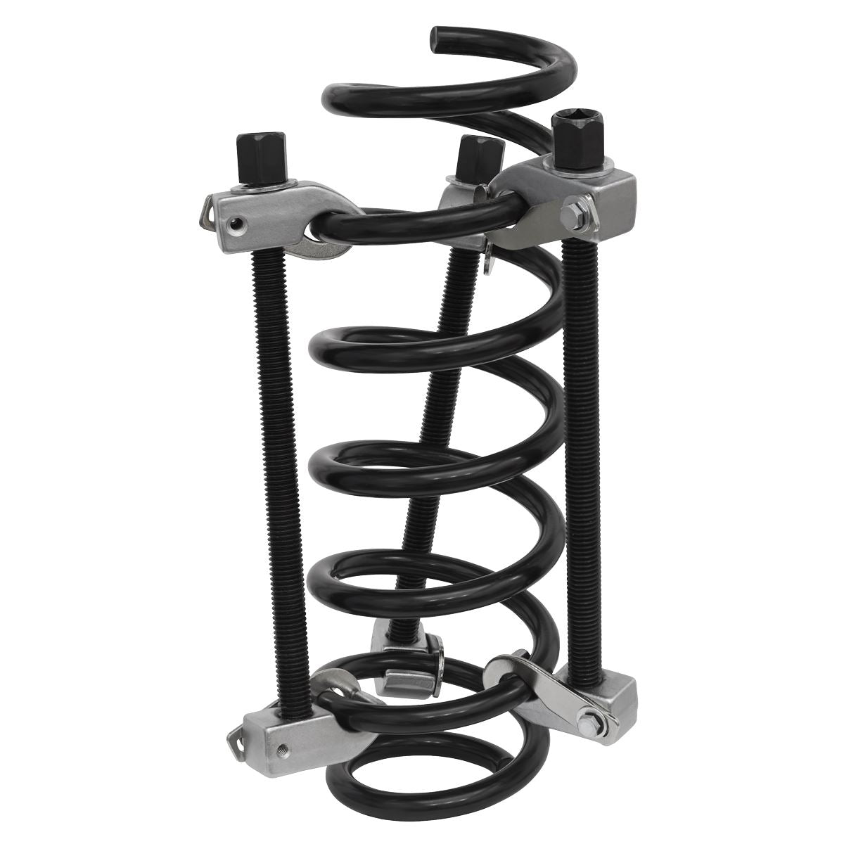 Sealey AK384 Coil Spring Compressor 1200kg 3pc with Safety Hooks Sealey