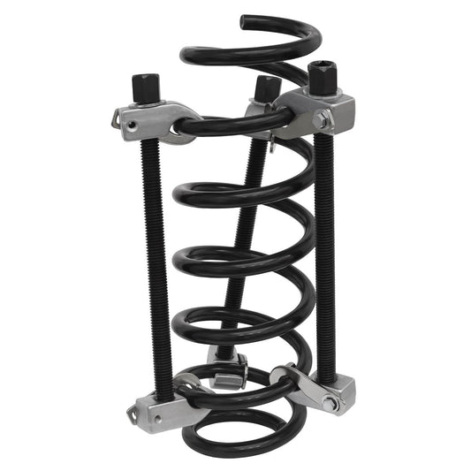 Sealey AK384 Coil Spring Compressor 1200kg 3pc with Safety Hooks Sealey