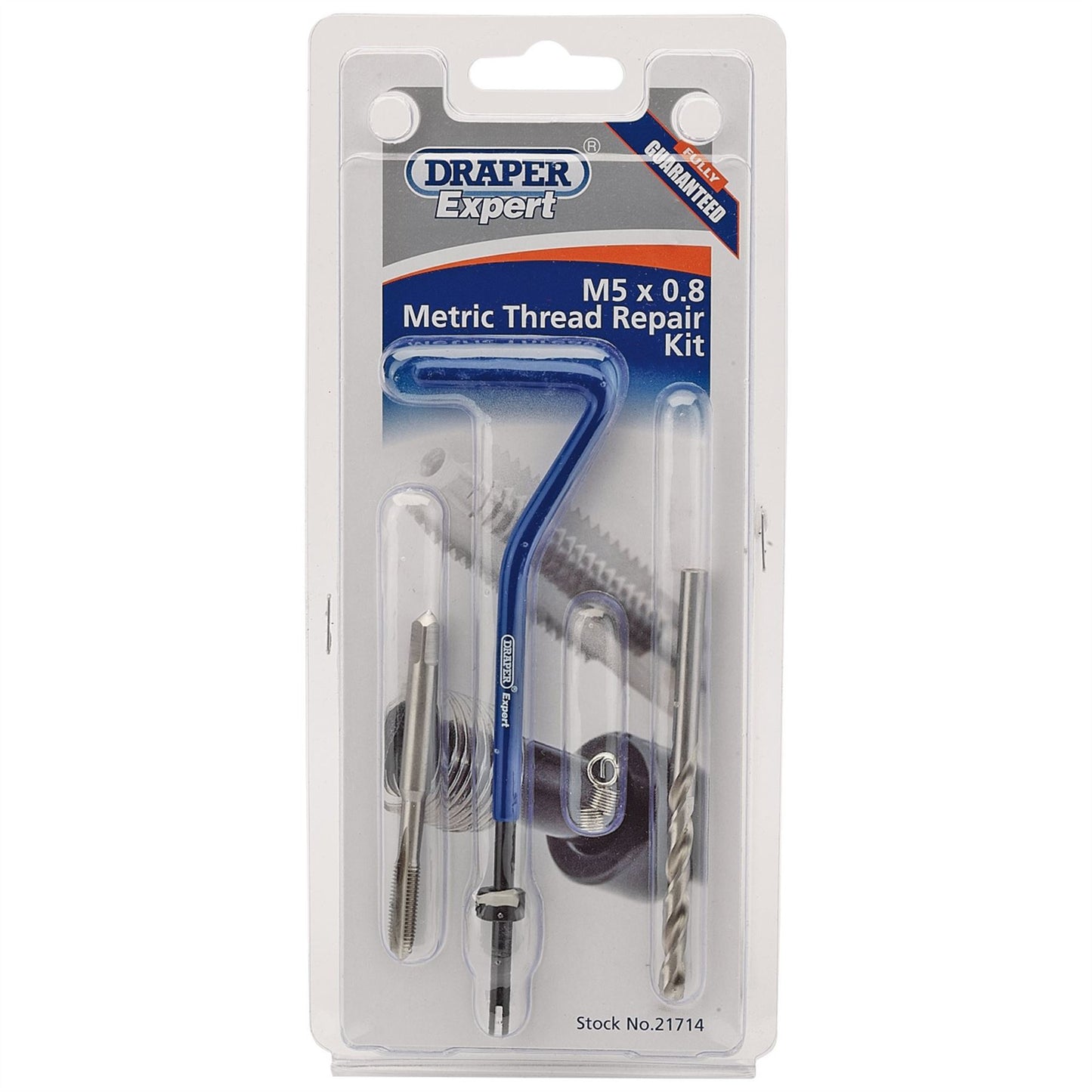 Draper 21714 Metric Thread Repair Kit M5 x 0.8 Draper