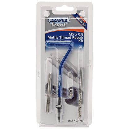 Draper 21714 Metric Thread Repair Kit M5 x 0.8 Draper