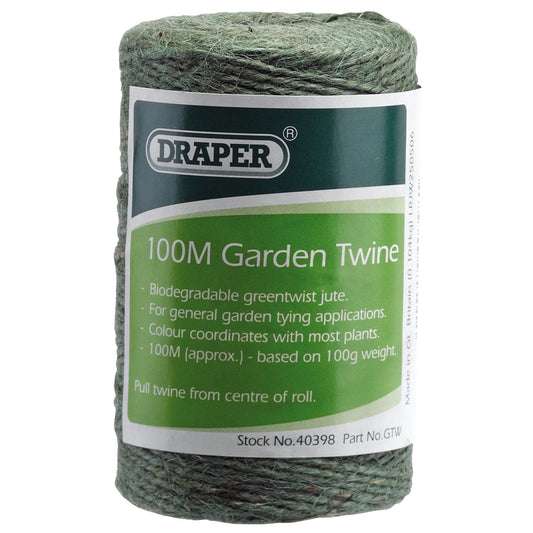Draper 40398 Garden Twine 100m Draper
