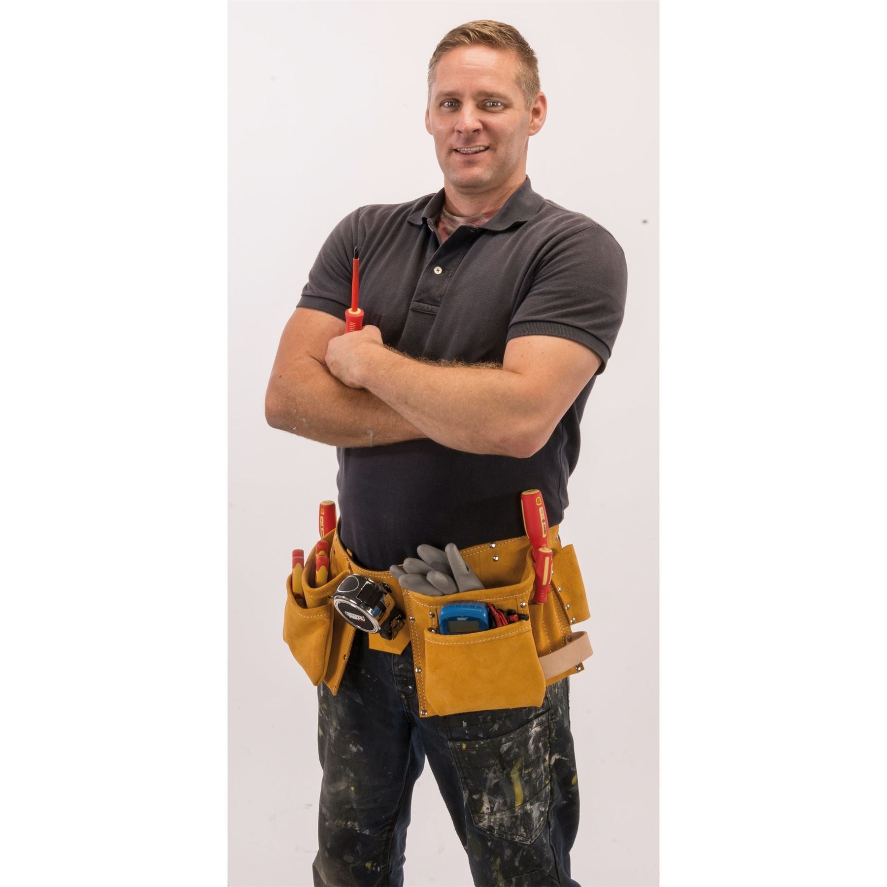 Draper 72921 Double Leather Tool Belt Draper