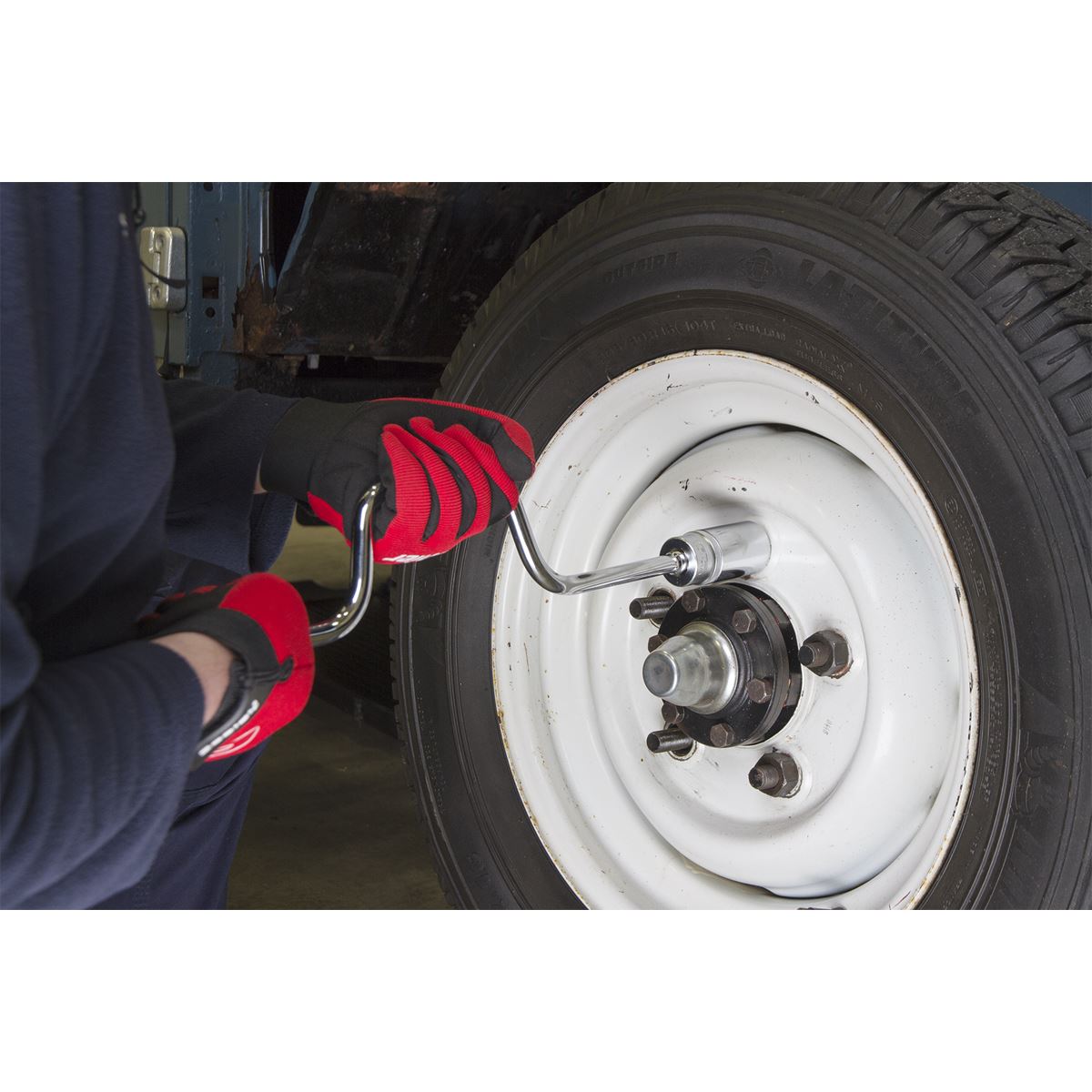 Sealey AK694 Socket Set 64pc 3/8" & 1/2"Sq Drive 6pt WallDrive® - Metric/Imperial Sealey