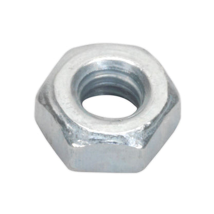 Sealey SN3 Steel Nut DIN 934 - M3- Pack of 100 Sealey