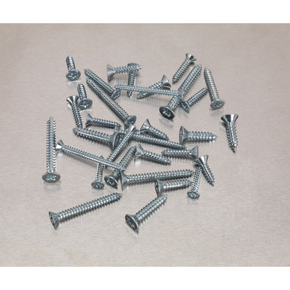 Sealey AB065STCP Self-Tapping Screw Assortment 600pc Countersunk Pozi Zinc Sealey