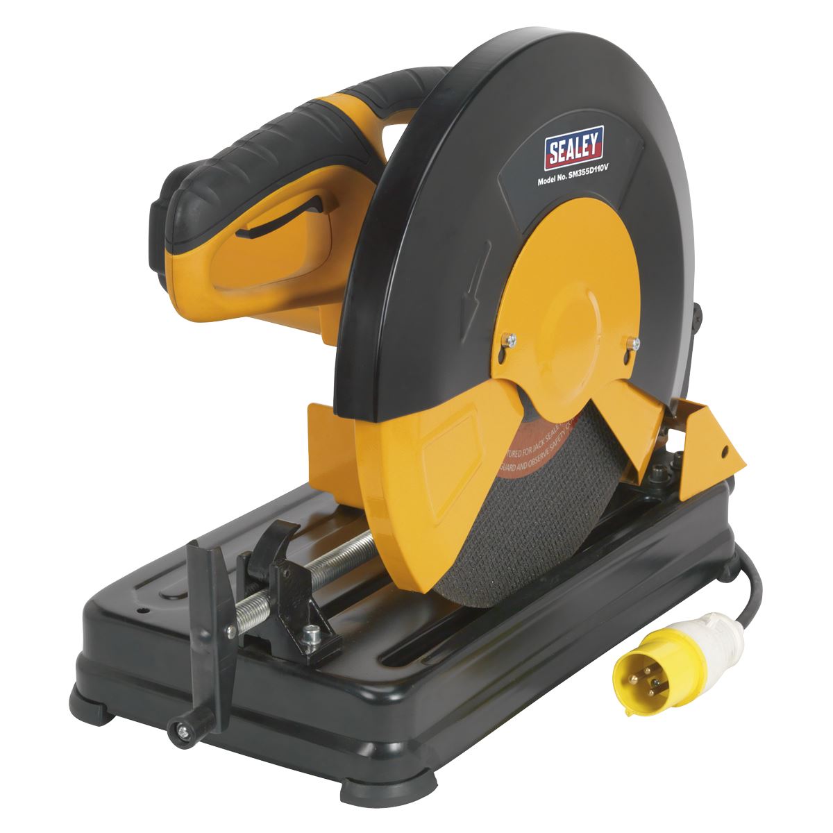 Sealey SM355D110V Cut-Off Saw Ø355mm 110V Abrasive Disc Portable Sealey