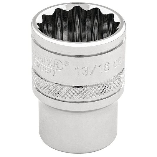 Draper 49482 HI-TORQ® 12 Point Socket 3/8" Sq. Dr. 13/16" Draper
