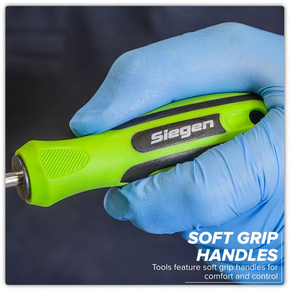 Siegen S01267 Top Chest & Rollcab Combination 6 Drawer with Tool Kit 247pc Siegen