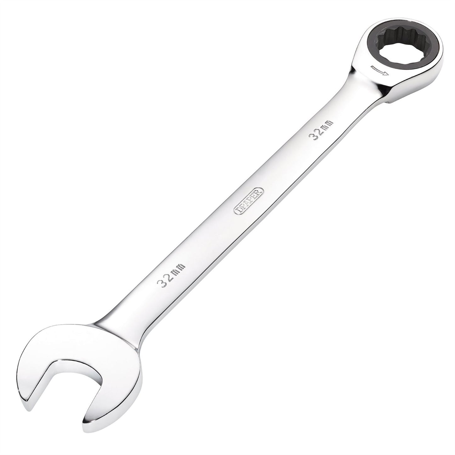 Draper 31027 Metric Ratcheting Combination Spanner 32mm Draper
