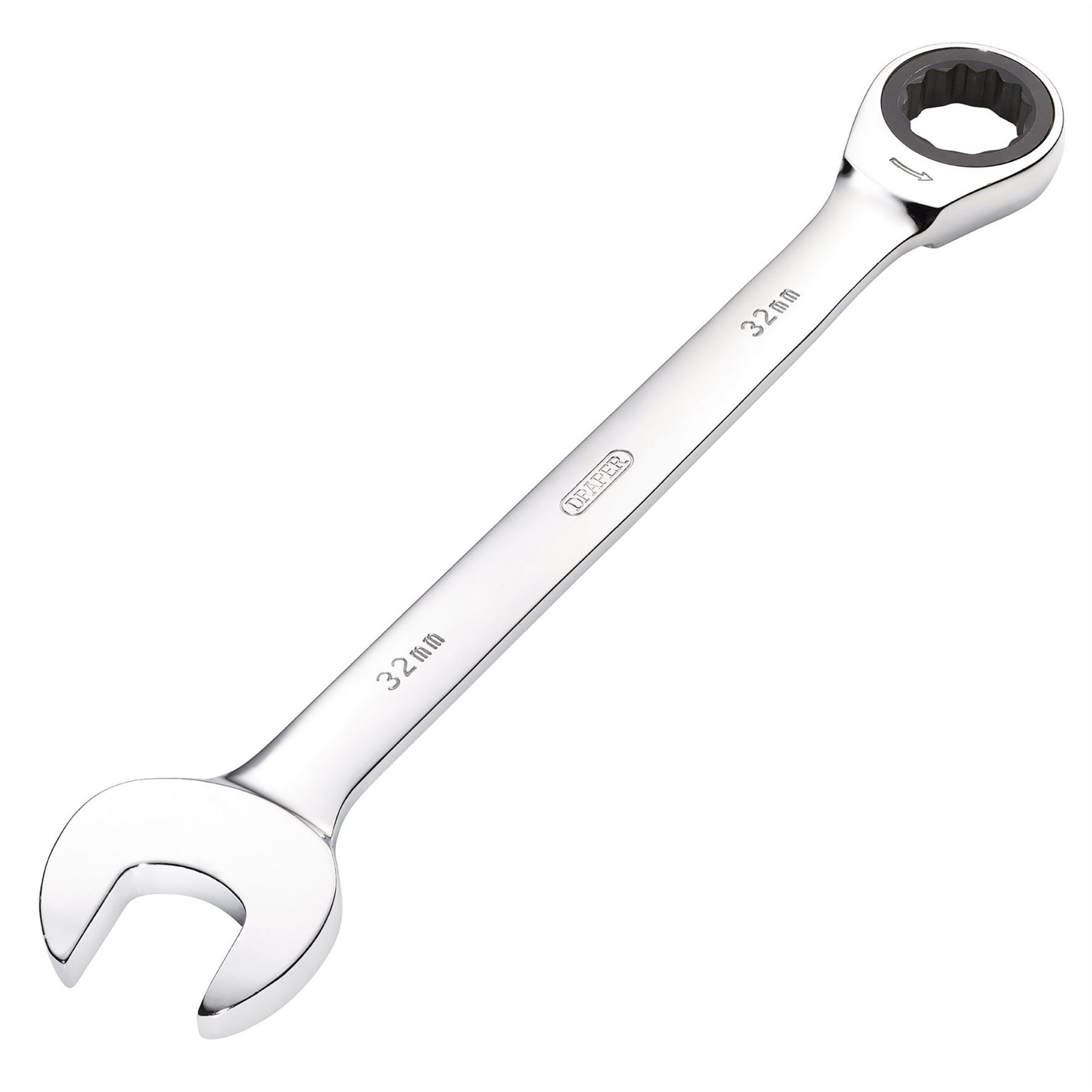 Draper 31027 Metric Ratcheting Combination Spanner 32mm Draper