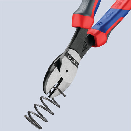 Knipex 88145 74 02 200 High Leverage Diagonal Side Cutter with Comfort Grip Handles 200mm Knipex