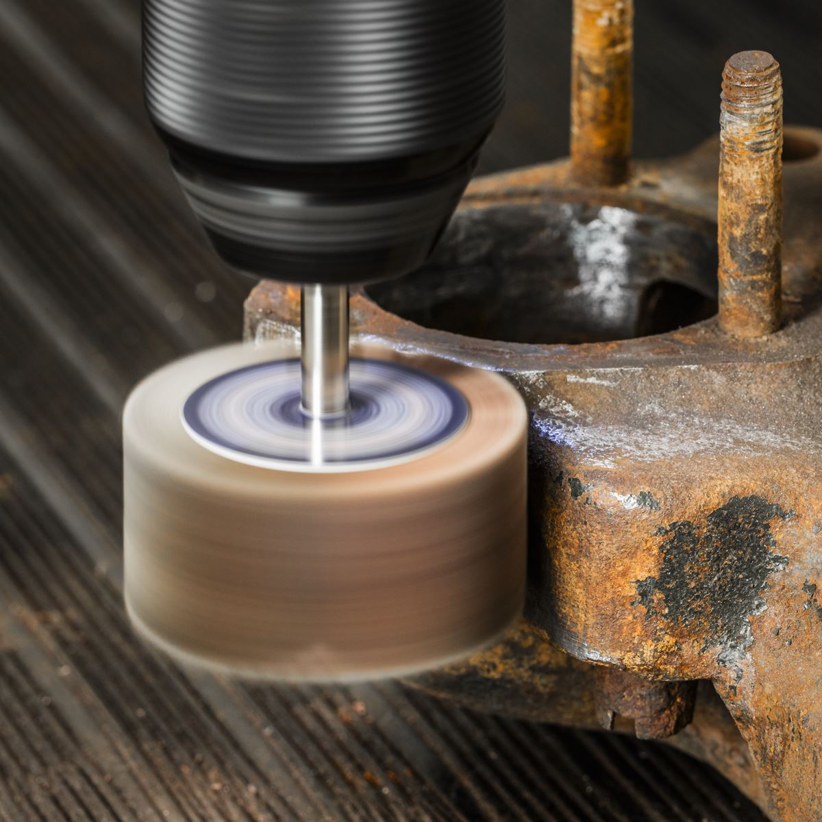 Sealey FW5025ASS Abrasive Flap Wheel Ø50 x 25mm Ø6mm Shaft Assorted Grit - Pack of 5 Sealey