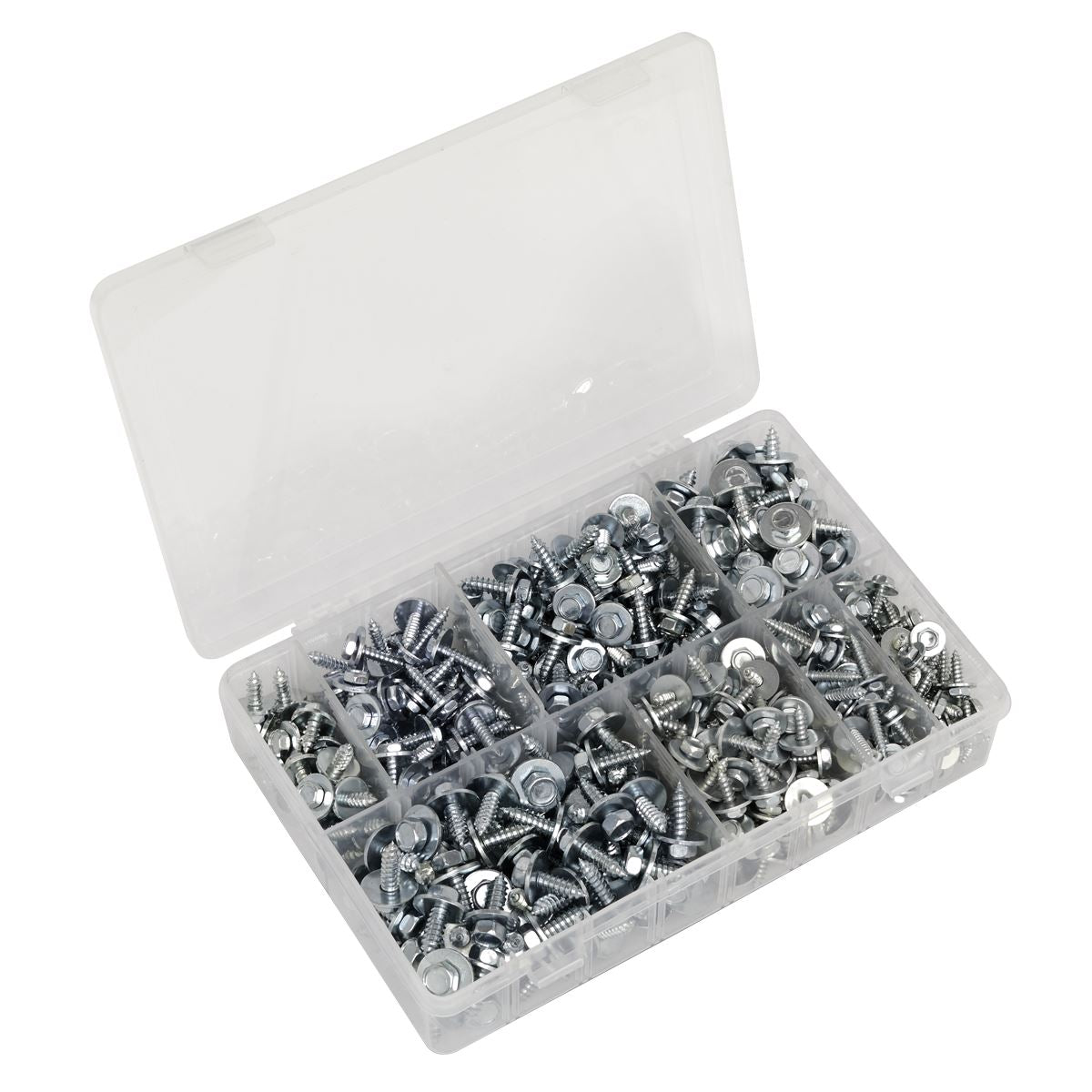 Sealey AB425AS Acme Screw with Captive Washer Assortment 425pc Sealey