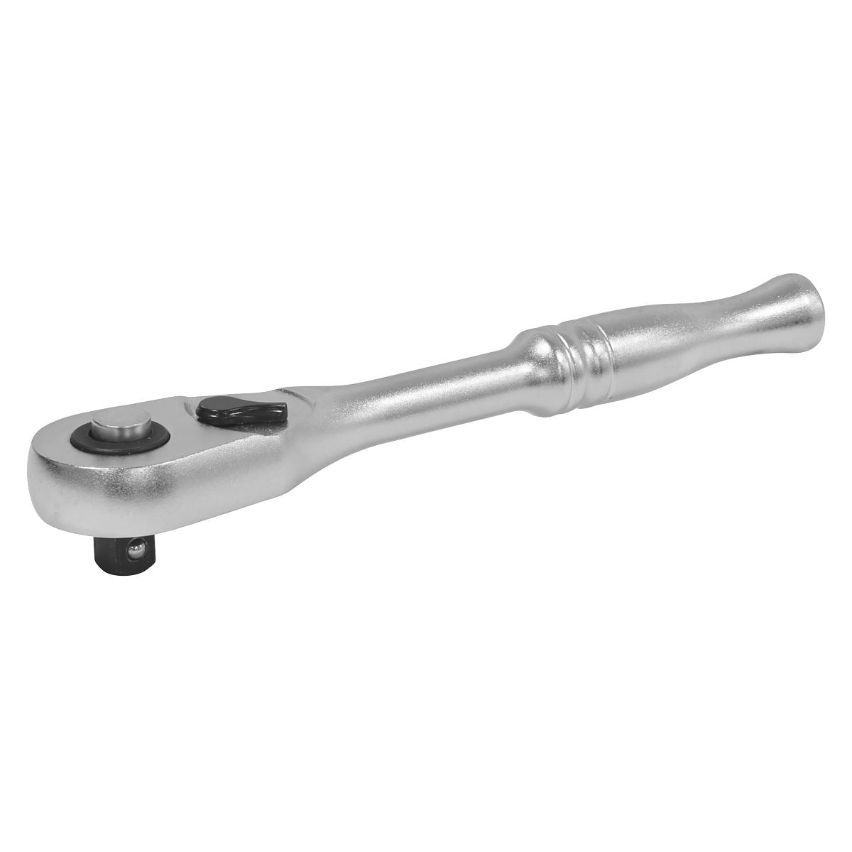Sealey AK7930 Ratchet Wrench 1/4"Sq Drive 90-Tooth Flip Reverse - Premier Platinum Sealey