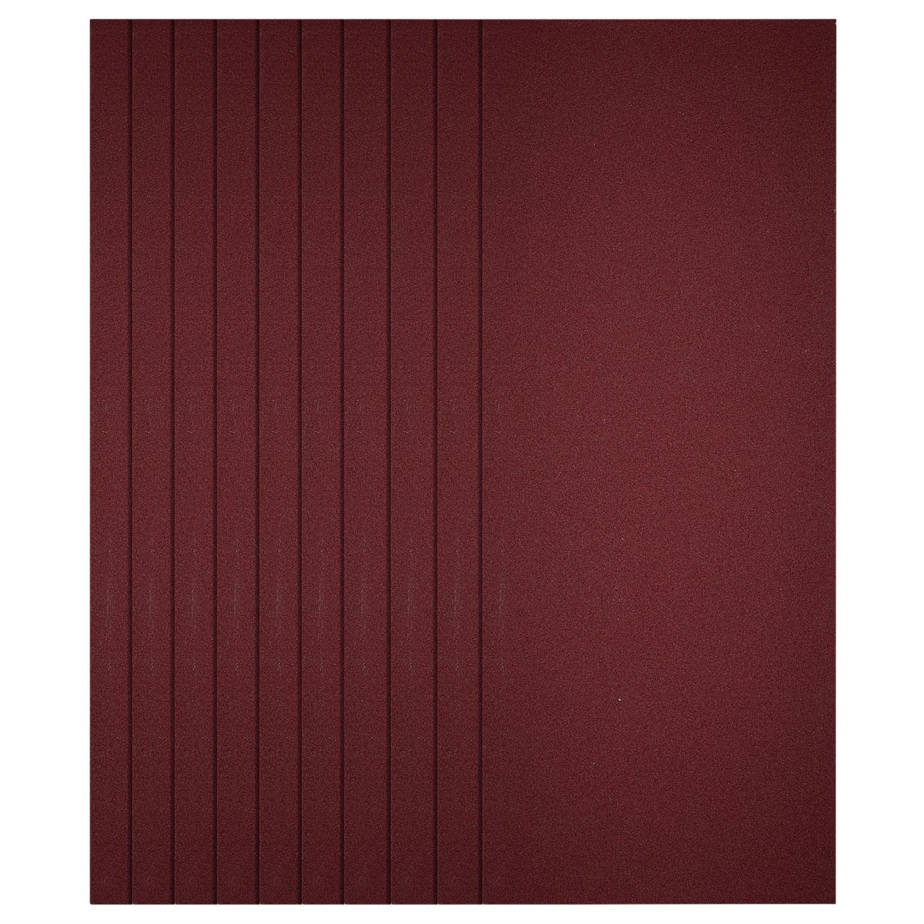 Draper 55752 1/3 Sanding Sheets 93 x 230mm 240 Grit Pack of 10 Draper