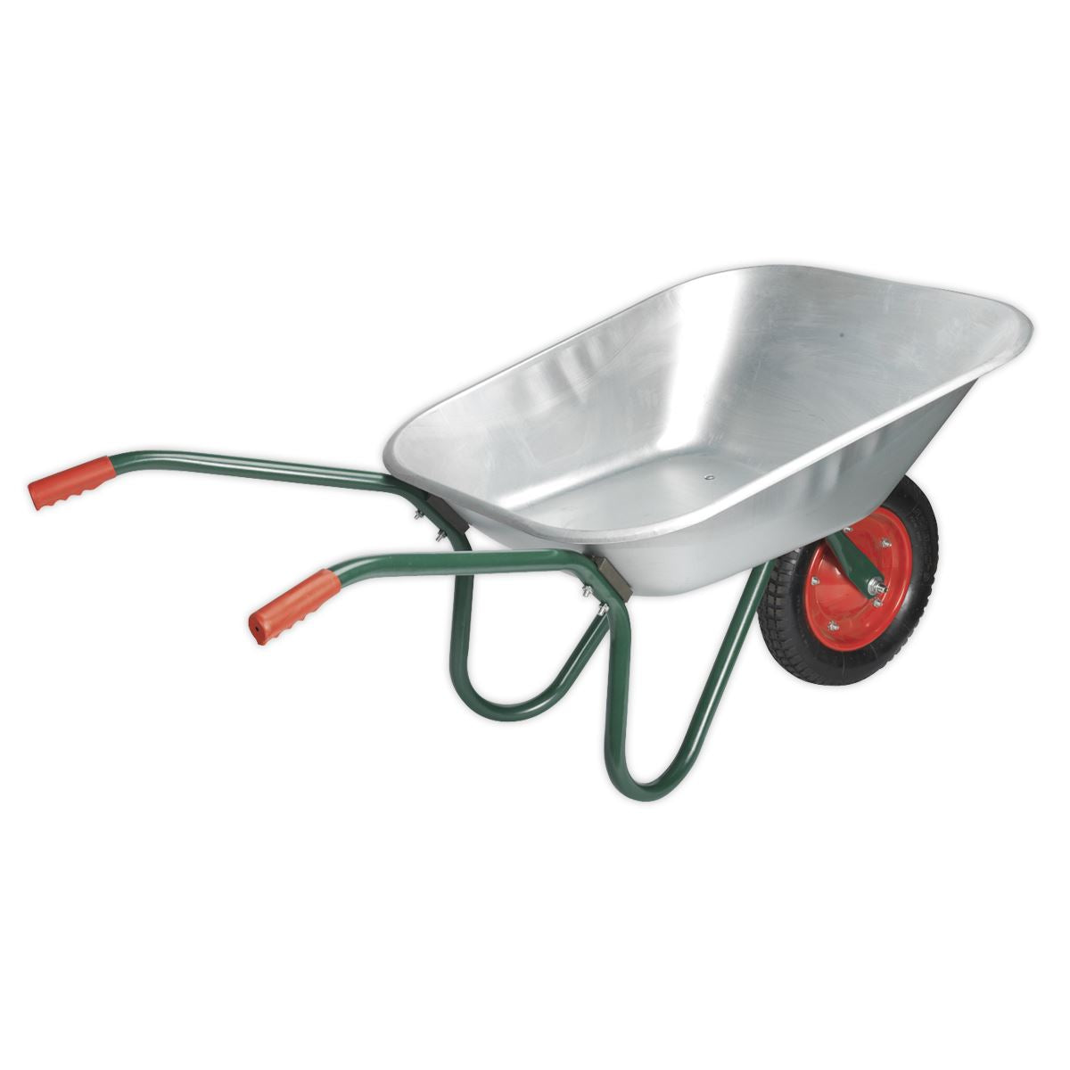 Sealey WB65 Wheelbarrow 65L Galvanized Sealey