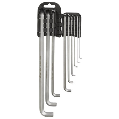 Sealey AK7174 Hex Key Set 9pc Extra-Long Stubby Element Metric Sealey