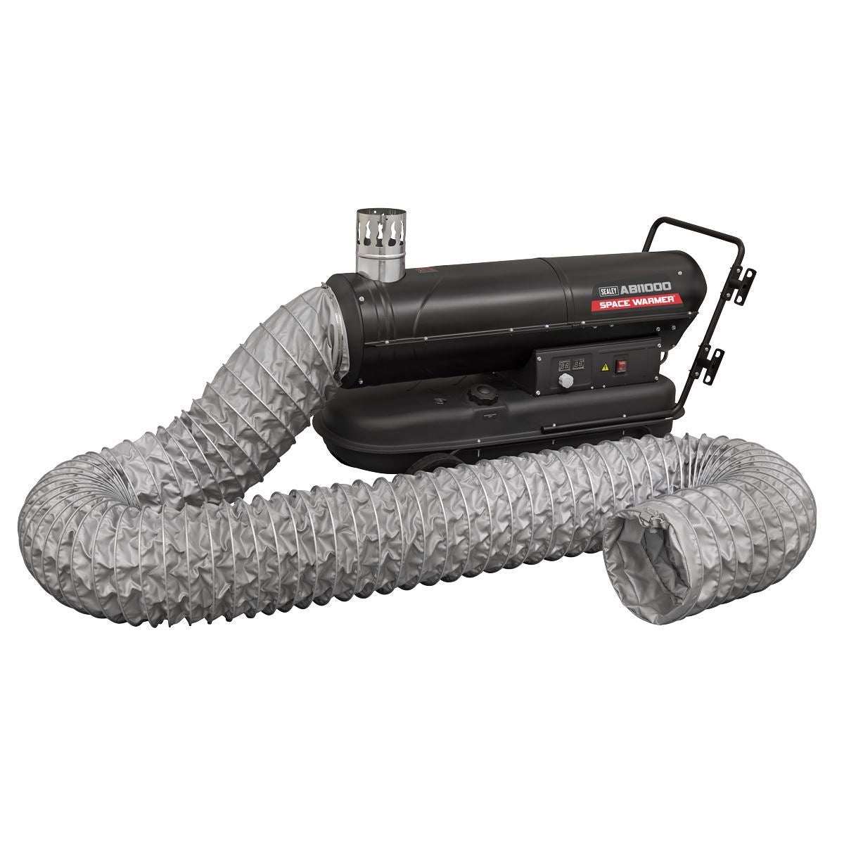 Sealey Indirect Space Warmer® Kerosene/Diesel Heater 102000Btu/hr with 5M Ducting Sealey