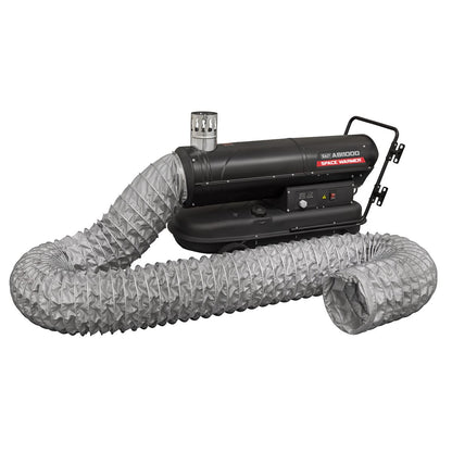 Sealey Indirect Space Warmer® Kerosene/Diesel Heater 102000Btu/hr with 5M Ducting Sealey