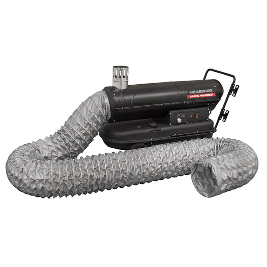 Sealey Indirect Space Warmer® Kerosene/Diesel Heater 102000Btu/hr with 5M Ducting Sealey
