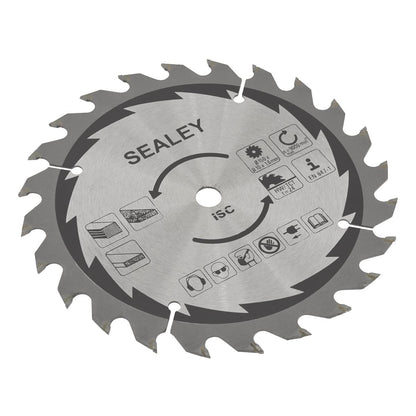 Sealey CP20VCS.03 Cut-Off Saw Blade Ø150 x 1.6mm/Ø10mm 24tpu Sealey