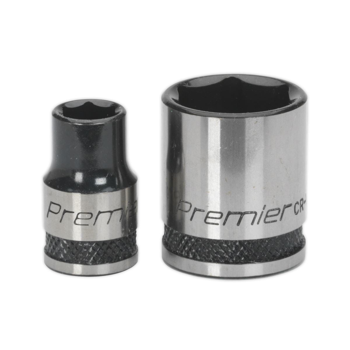 Sealey AK7971 Socket Set 34pc 3/8"Sq Drive WallDrive® Metric Premier Black Sealey