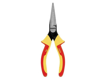 Bahco 2421S ERGO Insulated Flat Nose Pliers 140mm 5.1/2in BAH2421S140 Bahco