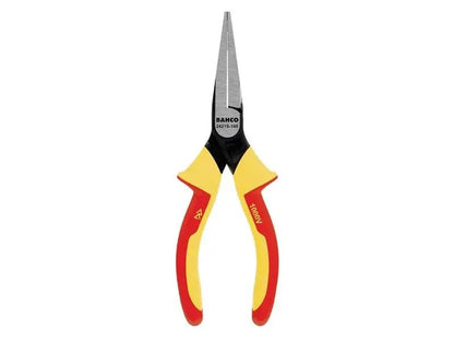 Bahco 2421S ERGO Insulated Flat Nose Pliers 160mm 6.1/4in BAH2421S160 Bahco