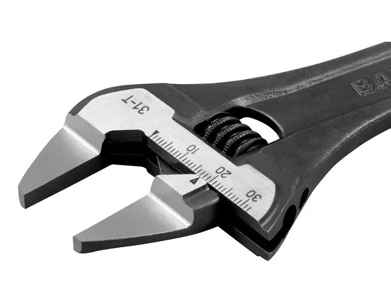 Bahco 31-T Thin Jaw Adjustable Spanner with Serrated Pipe Jaws BAH31T Bahco