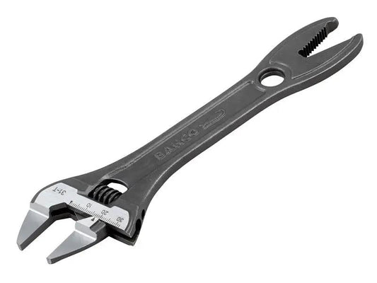Bahco 31-T Thin Jaw Adjustable Spanner with Serrated Pipe Jaws BAH31T Bahco