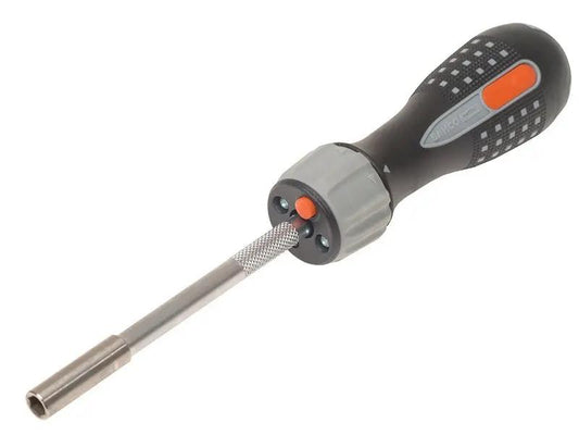 Bahco 808050L LED Ratchet Screwdriver & 6 Bits BAH808050L Bahco