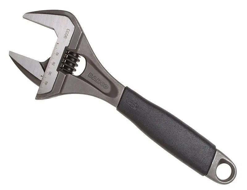 Bahco 9033 ERGO Extra Wide Jaw Adjustable Wrench 250mm BAH9033 Bahco