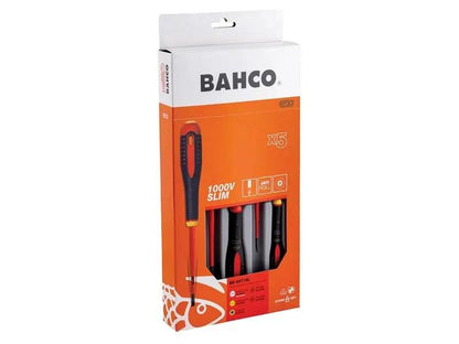 Bahco BE-9871SL ERGO Slim VDE Insulated Screwdriver Set 5 Piece BAH9871SL Bahco