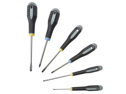Bahco BE-9882 ERGO Screwdriver Set 6 Piece BAH9882 Bahco