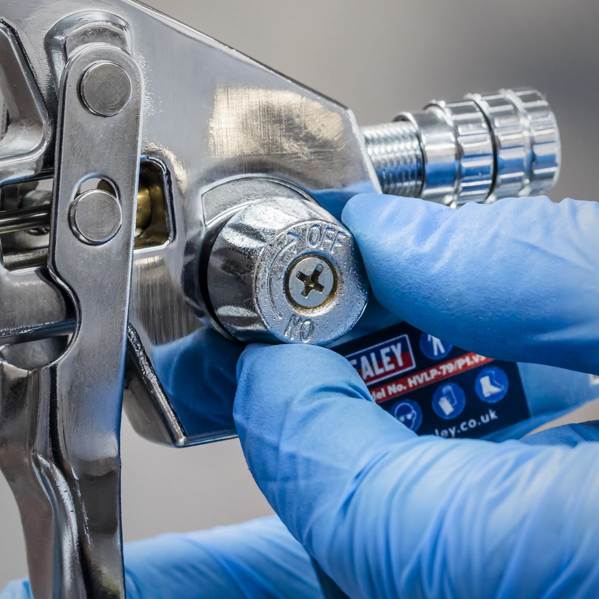 Sealey HVLP-79/P1 Spray Gun 1.7mm Set-Up for HVLP-79/P Sealey
