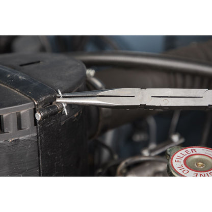 Sealey AK8591 Needle Nose Pliers Double Joint Long Reach 335mm Sealey