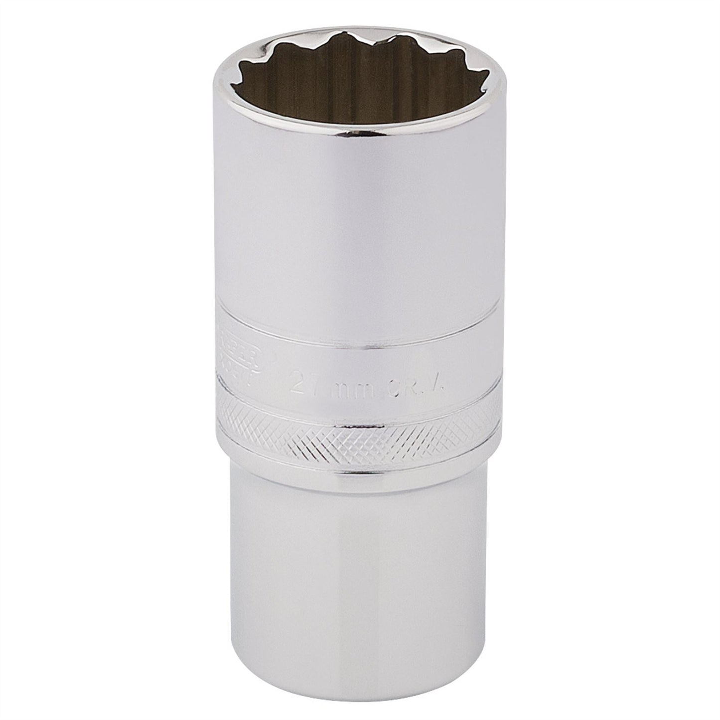 Draper 33841 HI-TORQ® 12 Point Deep Socket 1/2" Sq. Dr. 27mm Draper