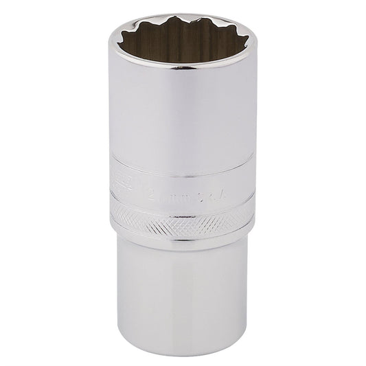 Draper 33841 HI-TORQ® 12 Point Deep Socket 1/2" Sq. Dr. 27mm Draper