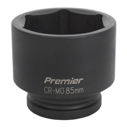 Sealey IS185 Impact Socket 85mm 1"Sq Drive Sealey