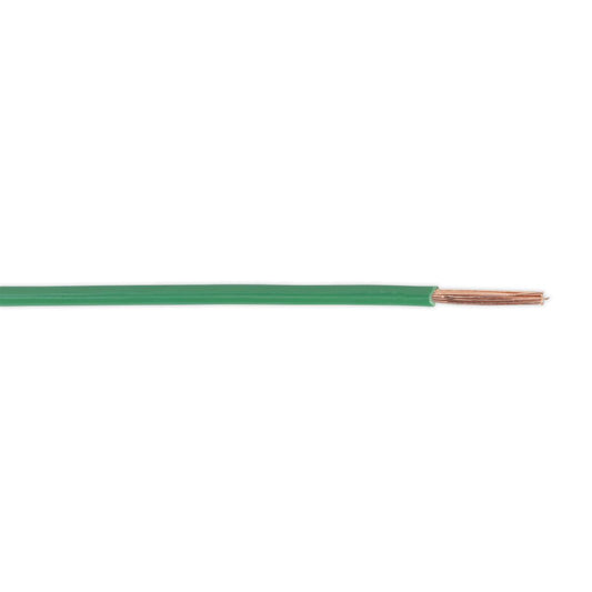 Sealey AC2830GR Automotive Cable Thin Wall Single 2mm² 28/0.30mm 50m Green Sealey