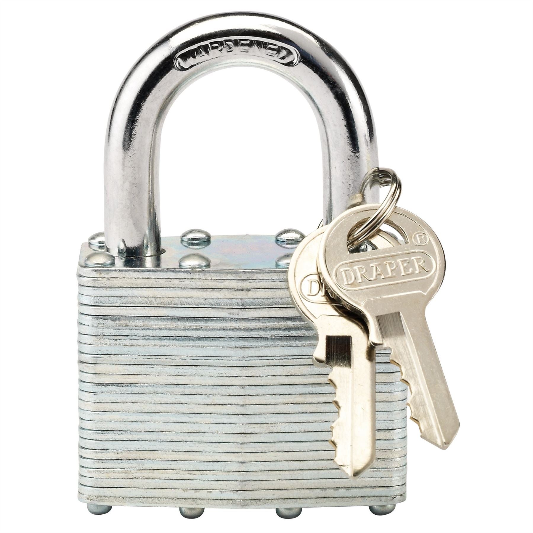 Draper 14021 Laminated Steel Padlock 50 x 31mm Draper